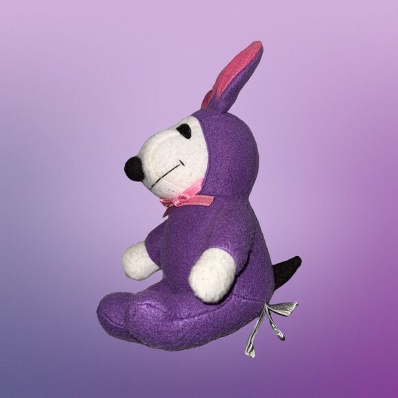 NWT Whitman's Peanuts Easter Bunny Snoopy Plush Stuffed Animal Toy 7” P3 - Picture 3 of 6